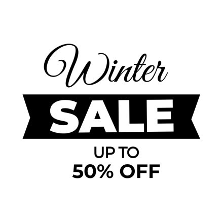 Winter Sale 50% Off
